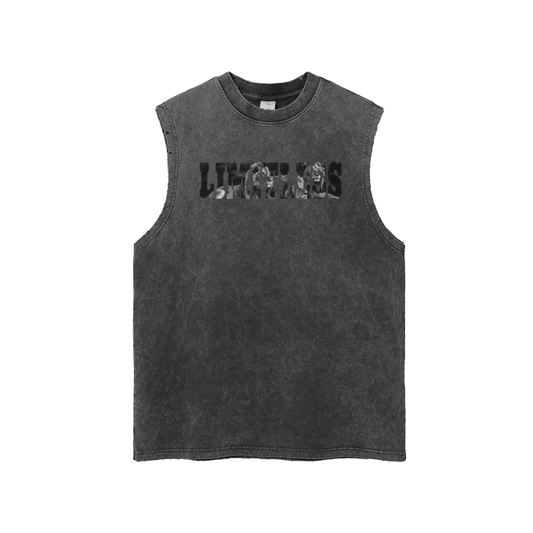 LION SLEEVELESS (BLACK)