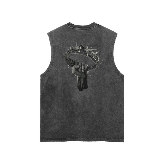 LION SLEEVELESS (BLACK)