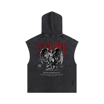 ARCHANGEL SLEEVELESS HOODIE