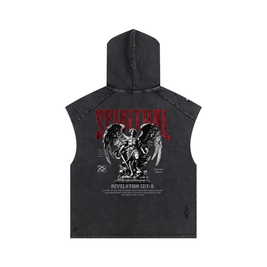 ARCHANGEL SLEEVELESS HOODIE