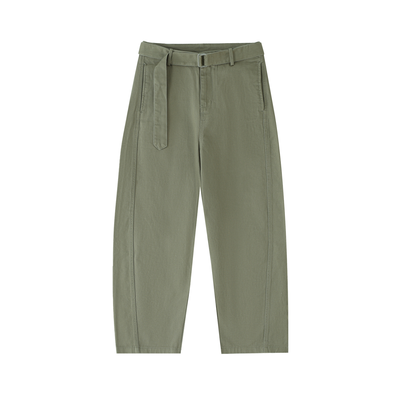 BARREL CHINOS (GREEN)