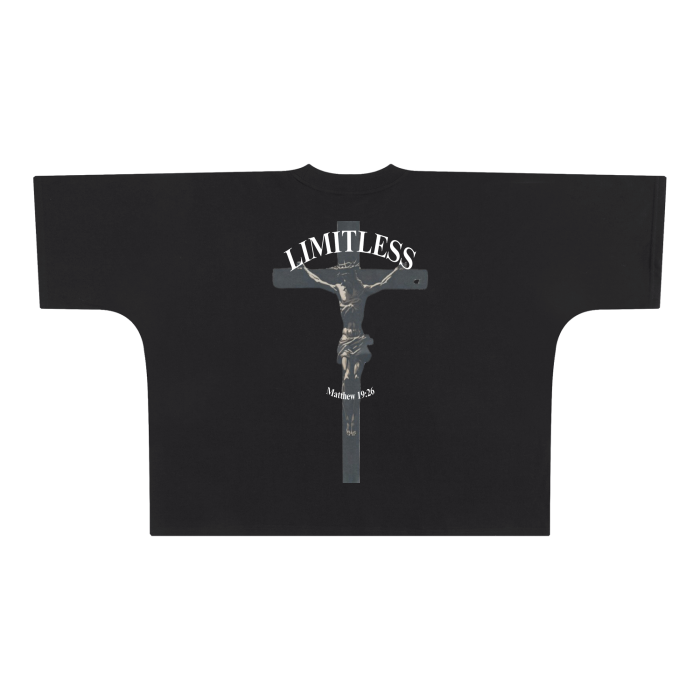 SAVIOR BOXY TEE (BLACK)