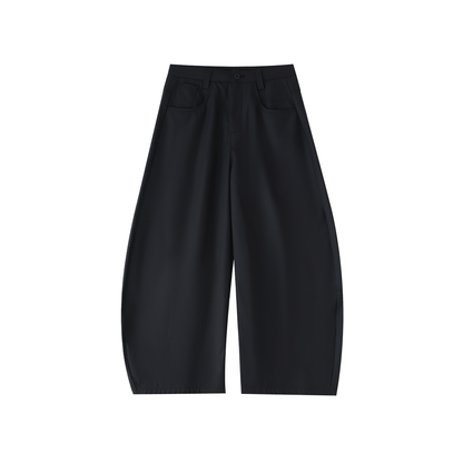 BARREL PANTS (BLACK)