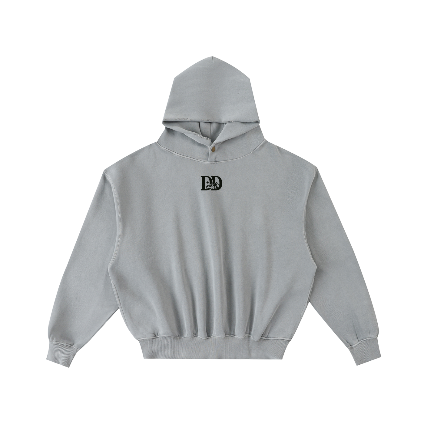 DD X LIMITLESS TRAVEL HOODIE (GREY)