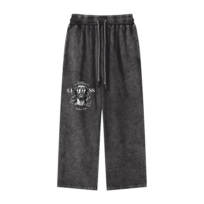 MESSIAH SWEATPANTS (BLACK)