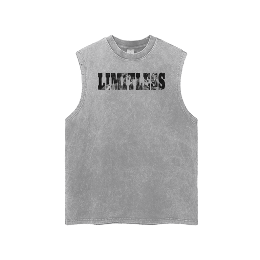 LION SLEEVELESS (GREY)