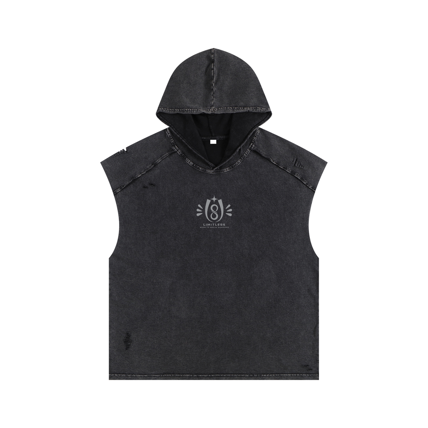 ARCHANGEL SLEEVELESS HOODIE