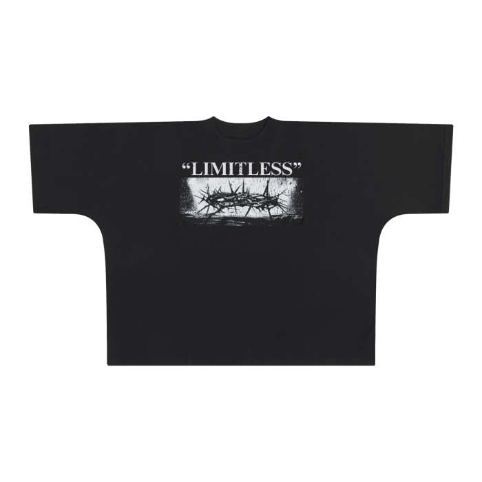 SAVIOR BOXY TEE (BLACK)