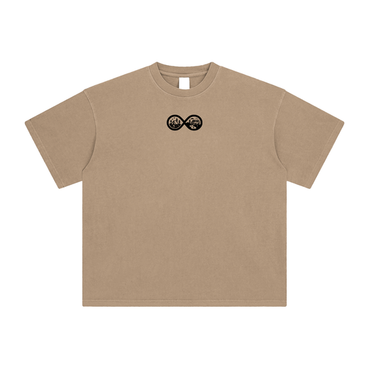 DD X LIMITLESS TRAVEL TEE (TAN)