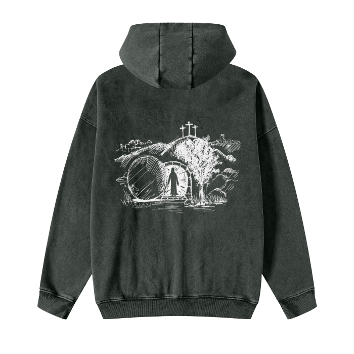 LION/JESUS JACKET (BLACK)