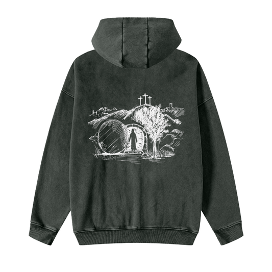 LION/JESUS JACKET (BLACK)