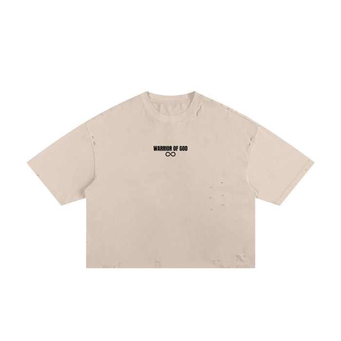 WARRIOR OF GOD TEE (TAN)