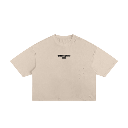WARRIOR OF GOD TEE (TAN)
