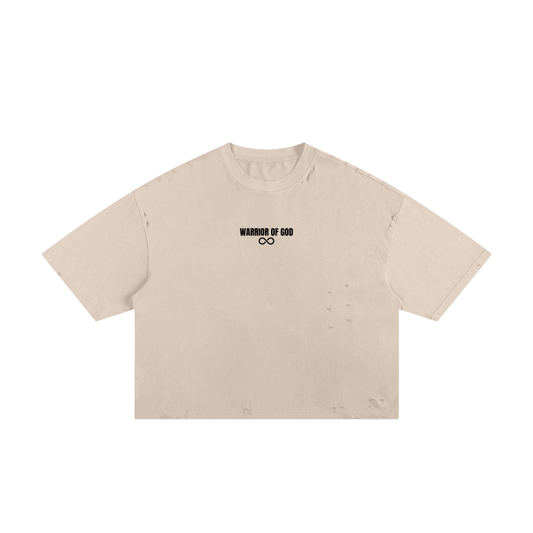 WARRIOR OF GOD TEE (TAN)